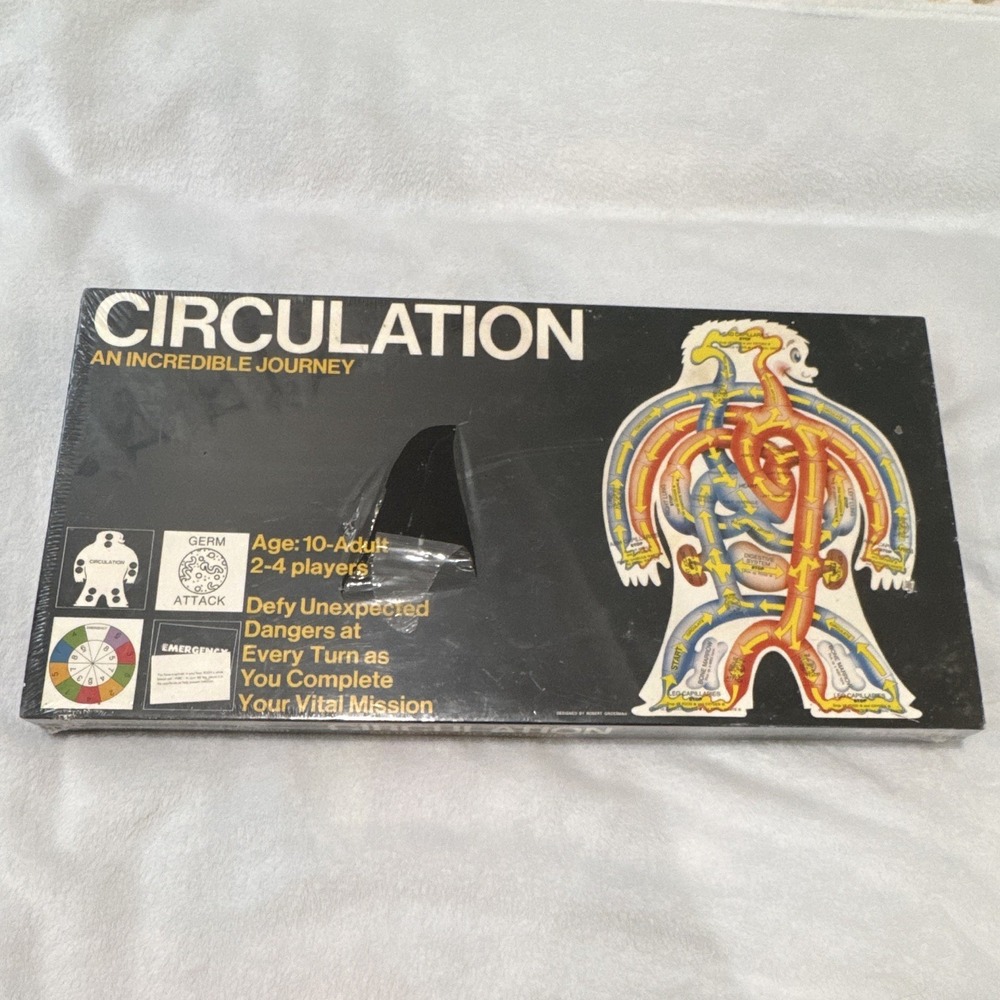 Teaching Concepts Circulation: An Incredible Journey Board Game, 10+, 1984